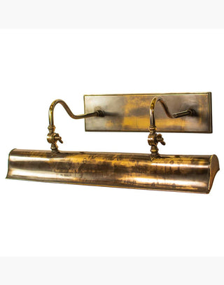 Blenheim 24″ Trough Picture Light | Solid Brass | Adjustable Banjo Joints | Handcrafted Period Lighting | Inspired by Blenheim Palace | Enhance Artwork | Timeless Elegance