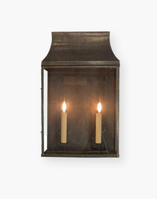 Wall Lantern in Solid Brass - Provincial French Style for Interior or Exterior - IP23 Rated
