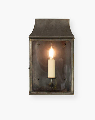 Wall Lantern Handcrafted in Solid Brass, IP23 Rated, French Provincial Late 19th Century Inspired Design
