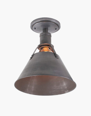 Old Antique Finish Annapolis Collection: Solid brass lighting with nautical-industrial style. Ideal for countertops or tables.