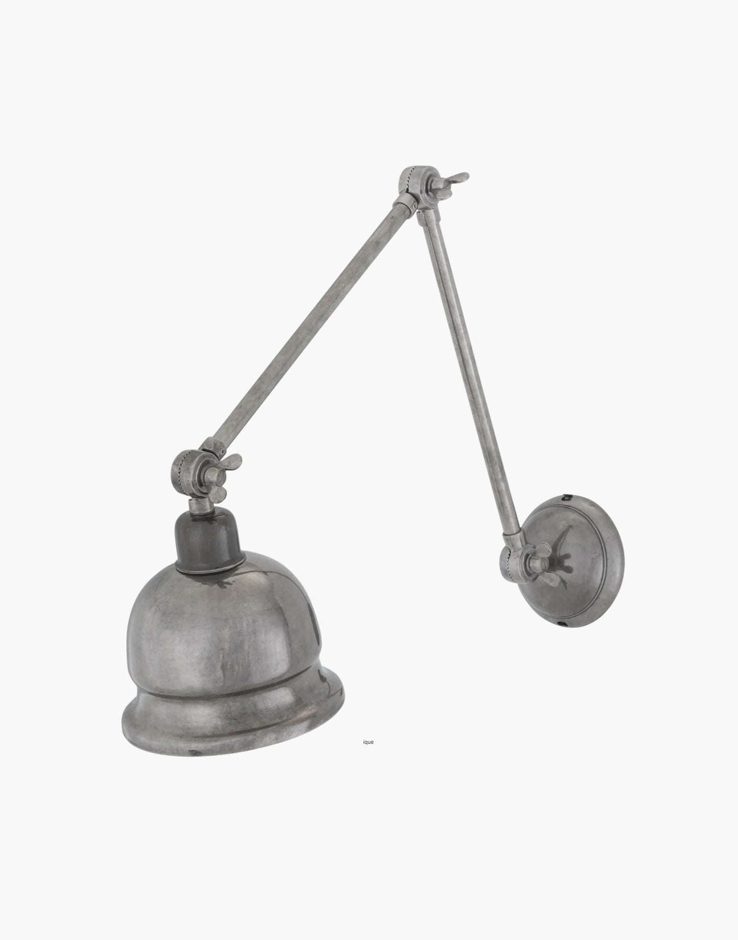 Extendable and Adjustable Poster Light in Polished Brass