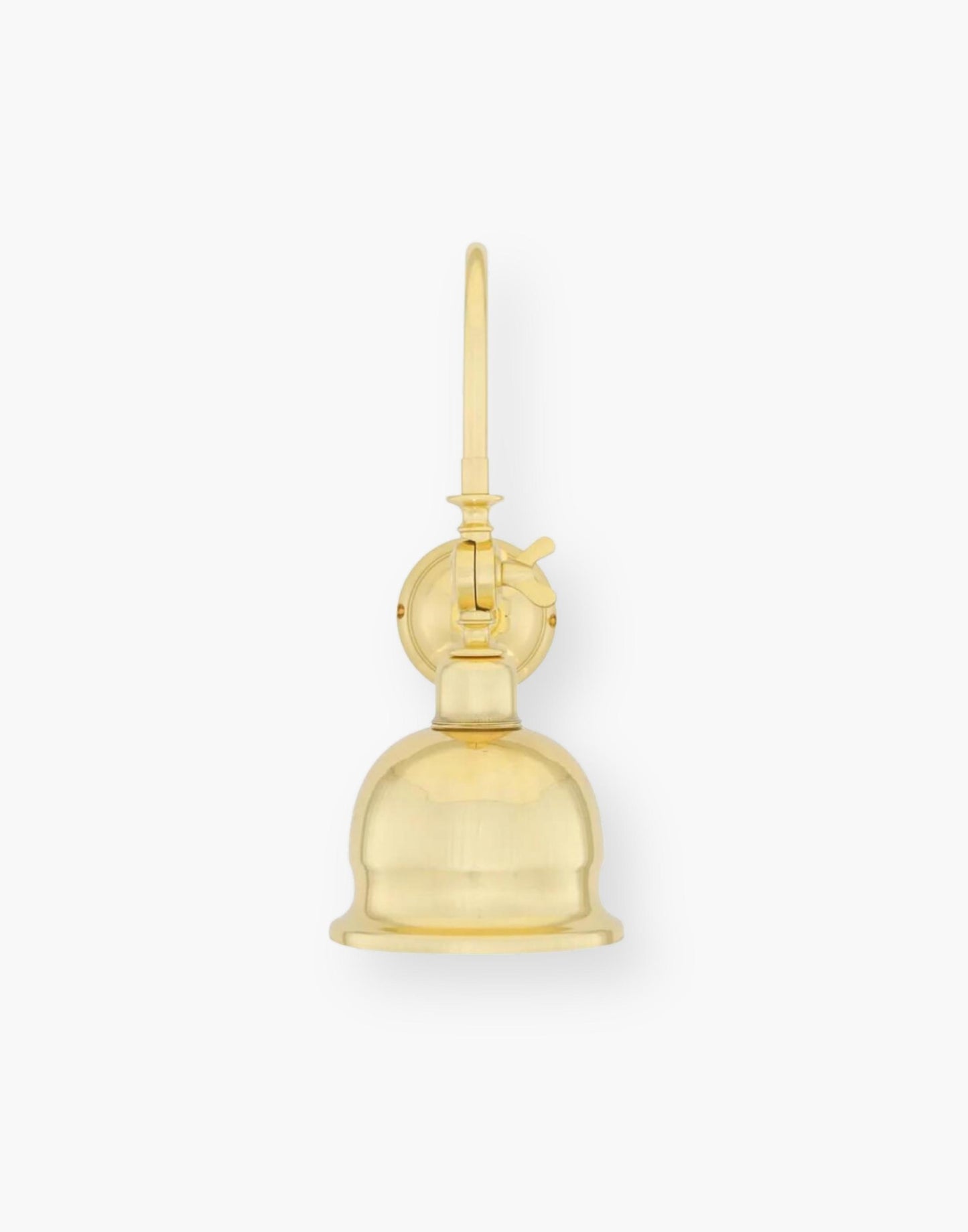 Picture Wall Light in Polished Brass