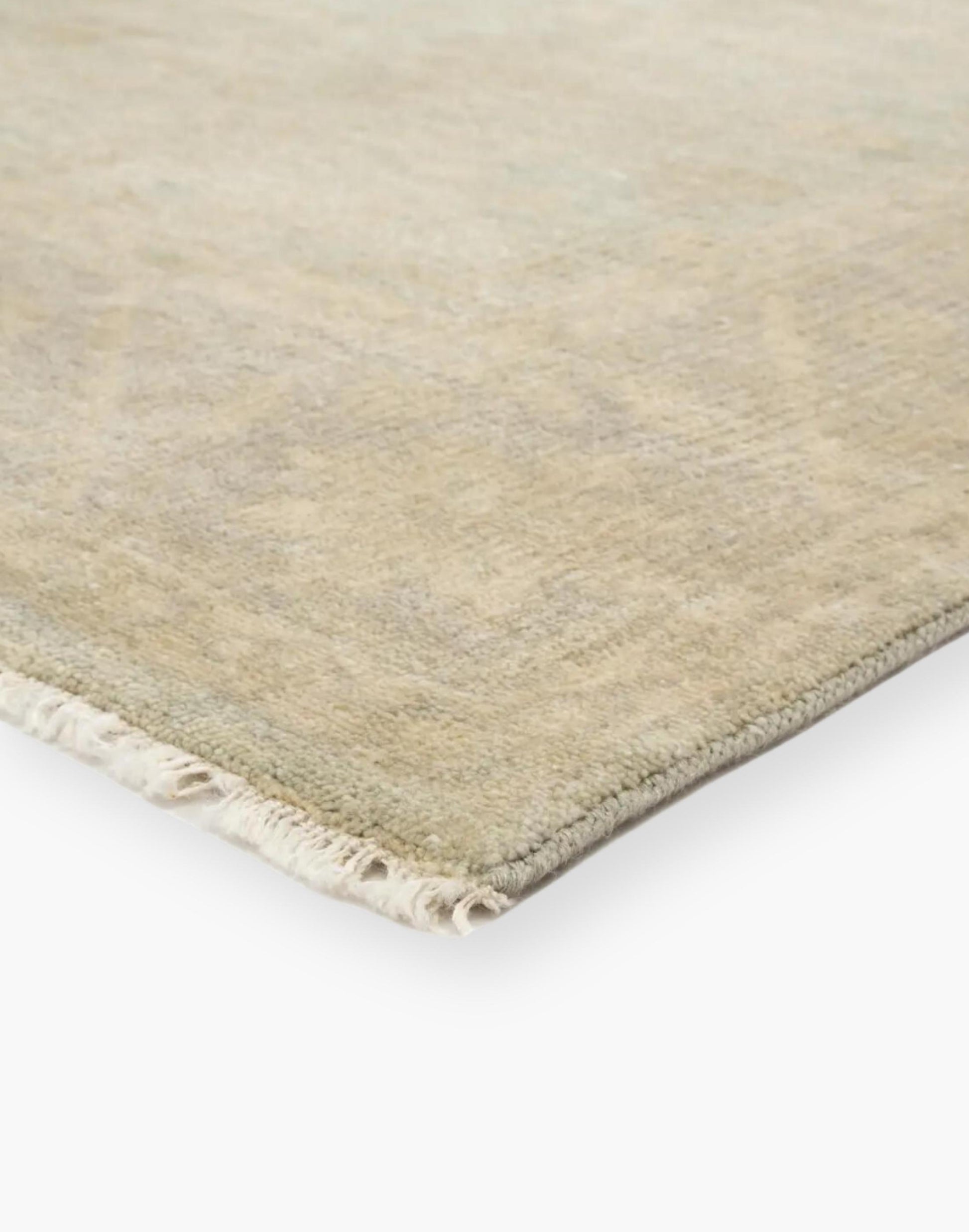 artichoke neutral handwoven wool rug
