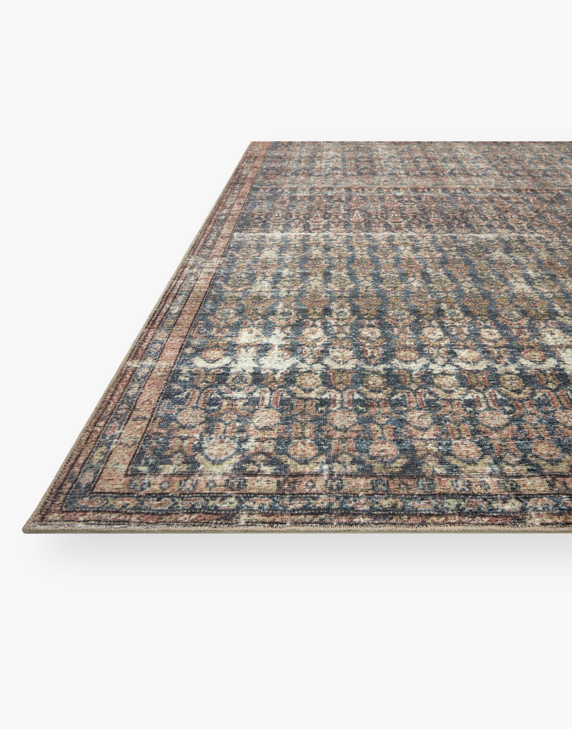 Ocean Brick Power Loomed Rug