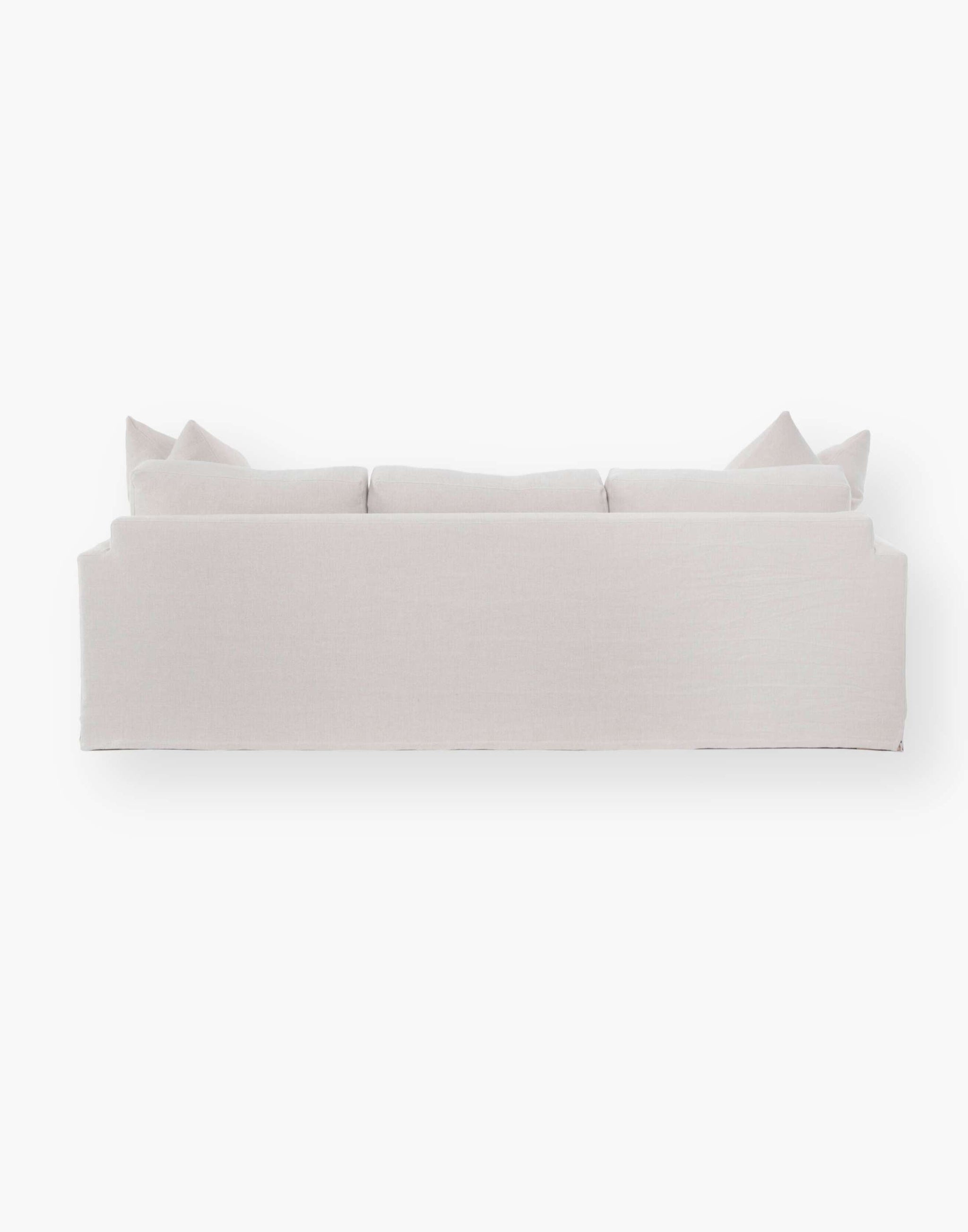 Bailey Slipcovered Linen Sofa Boxwood Avenue Mercantile