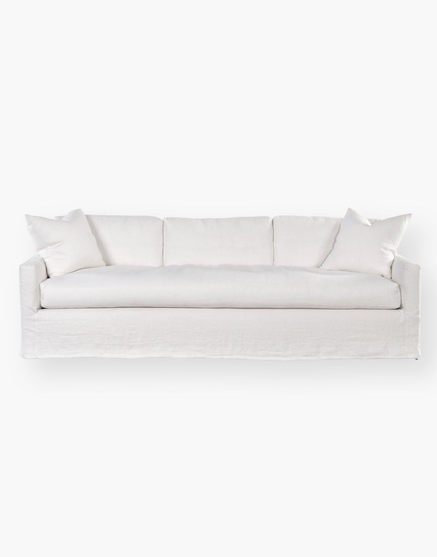 Bailey Slipcovered Linen Sofa
