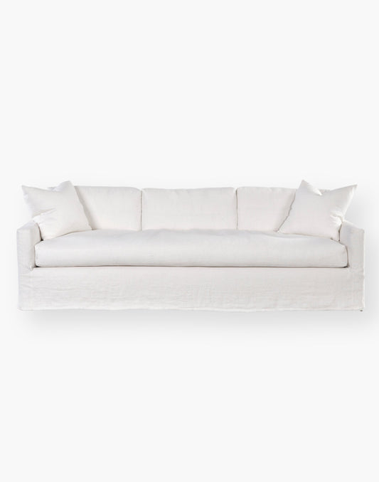 Bailey Slipcovered Linen Sofa