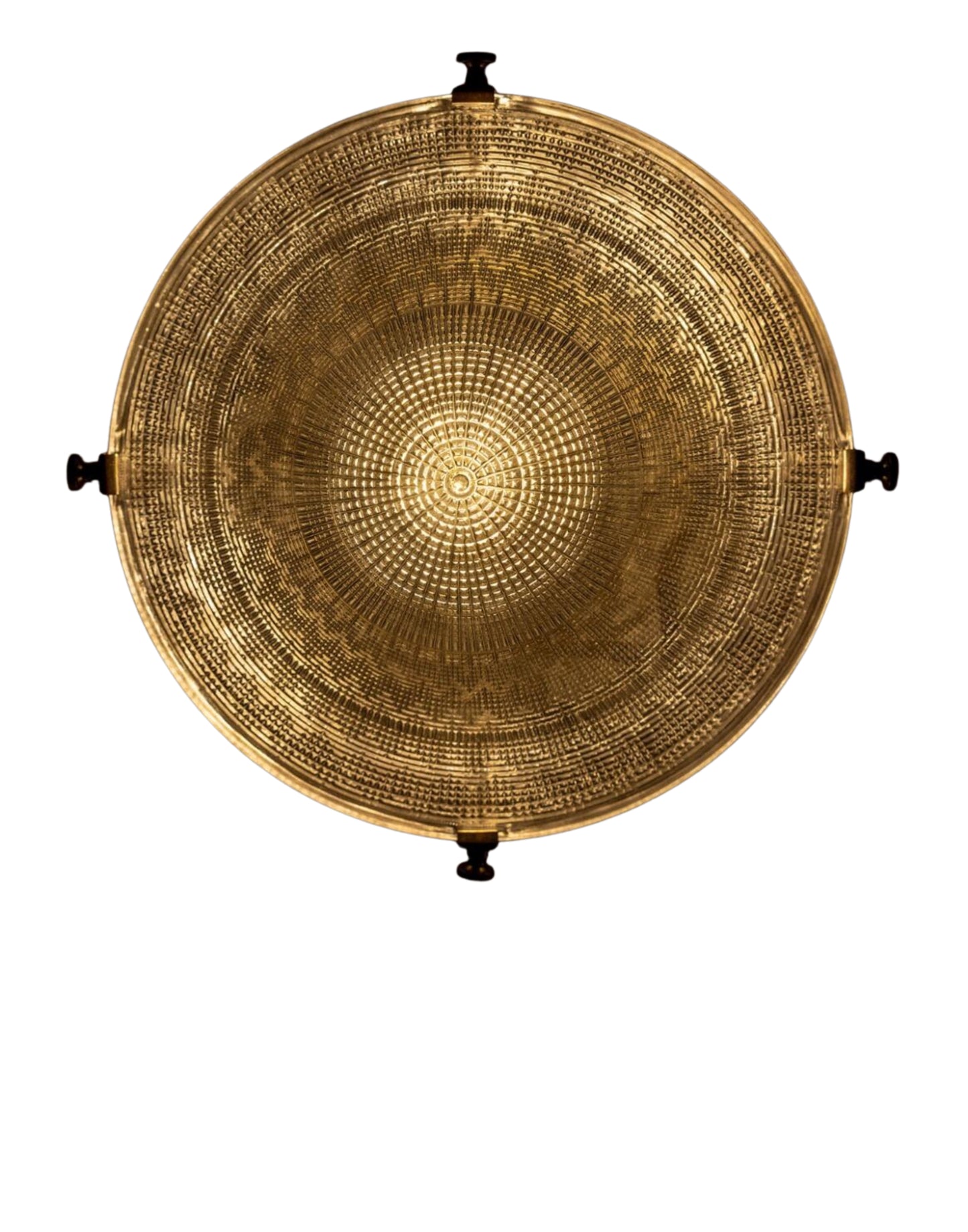 Glass Pendant Light brass frame, etched prismatic glass shades, glare-free ambient lighting for hallways or dining