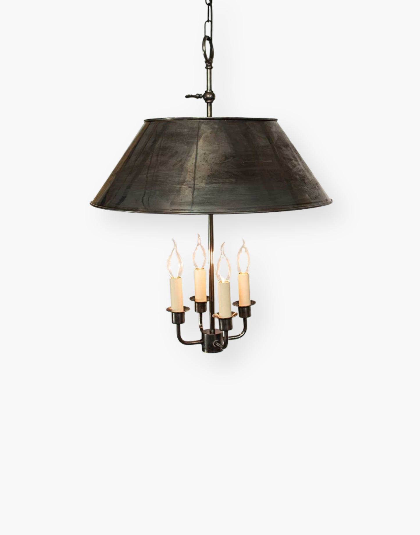 Handmade Solid Brass Broughton Pendant | Regency Hanging Light Fixture | Customizable | Simple & Elegant | Ideal Period Centrepiece | 500mm Chain & Ceiling Rose Included