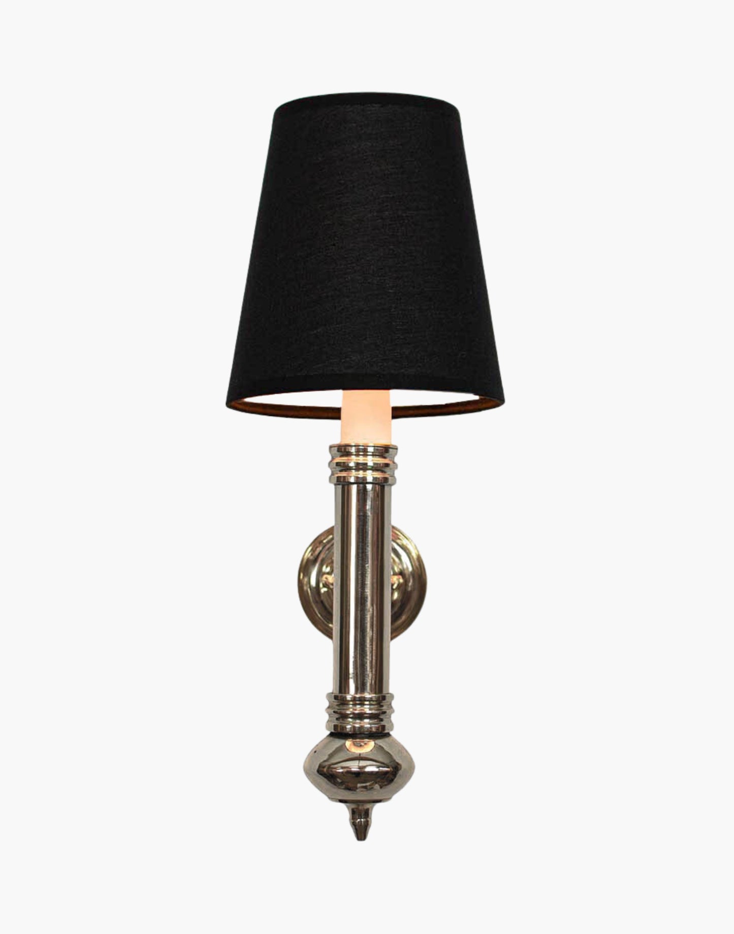 Carlton Single Wall Sconce | Cast Brass Period Lighting | Elegant Small Proportions | Perfect for Mirrors and Art | Twin Wall Sconce Available | Timeless Charm for Interiors