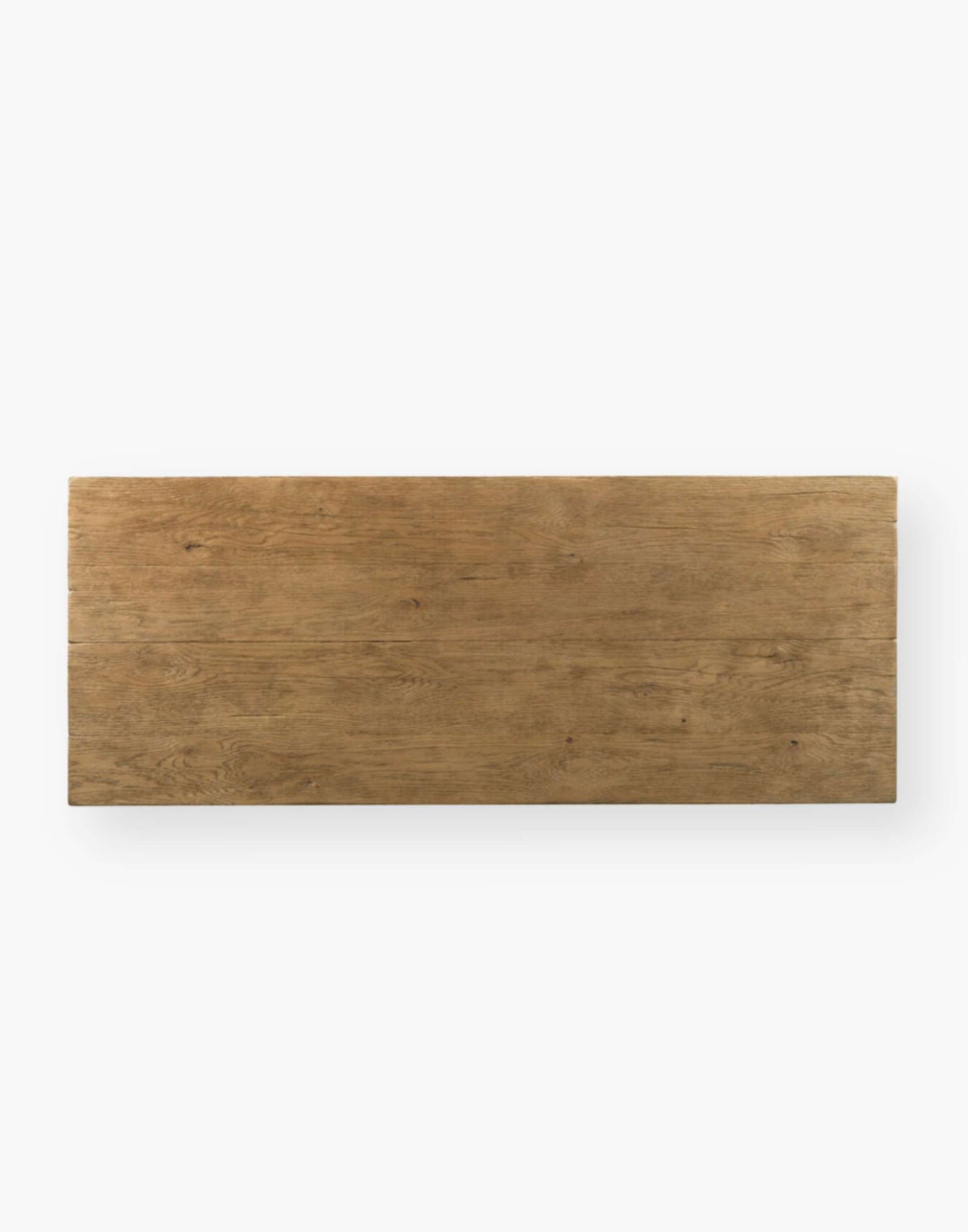 rustic style with Oak Solids and Oak Veneer, a rectangle four legged coffee table