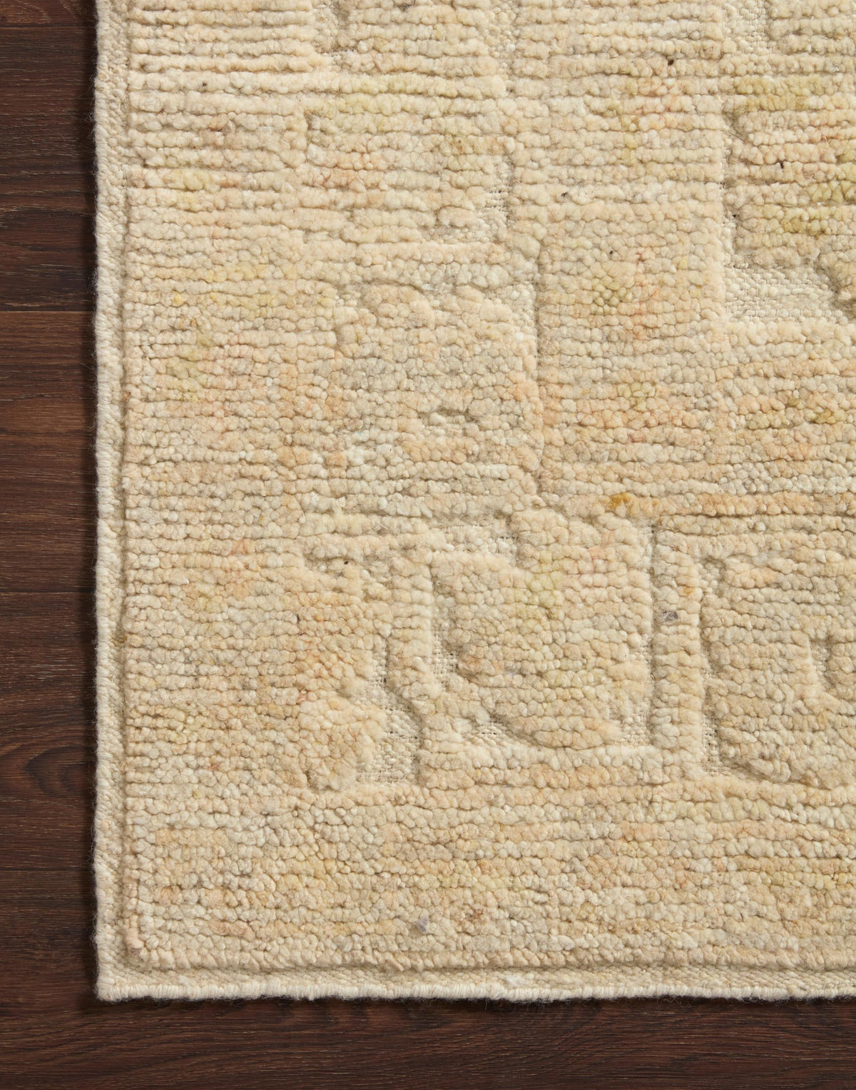 Hand Knotted Rug Texture Emily Hand Knotted Wool Rug – Boxwood Avenue Mercantile