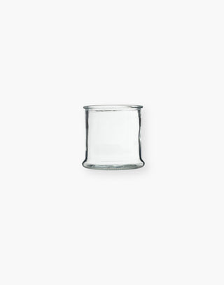 Small Clear Glass Flower Vase