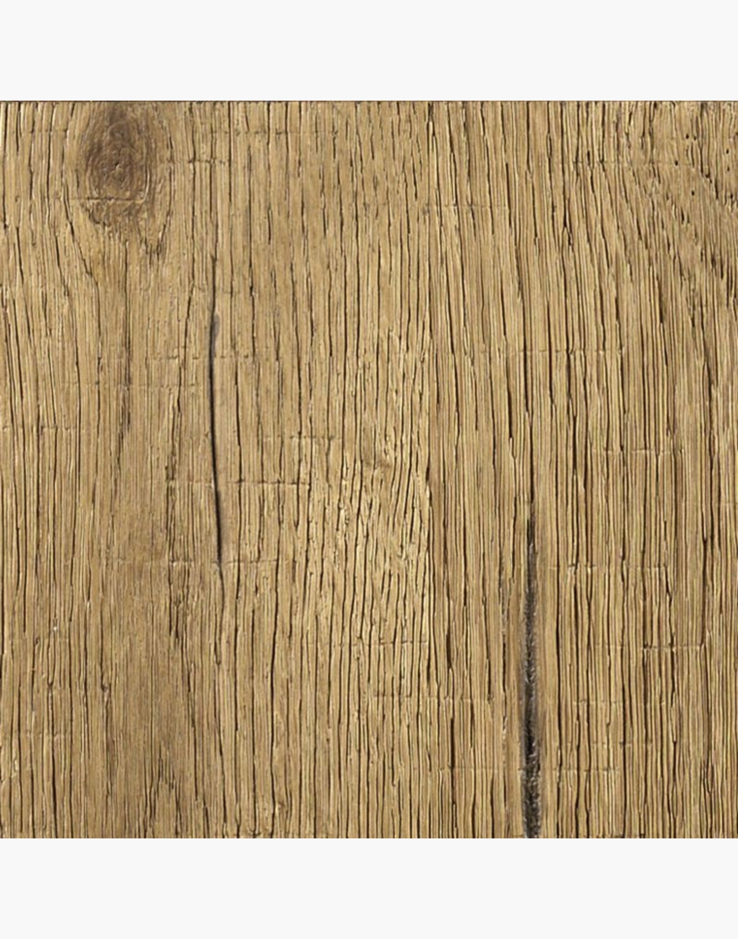 A rectangular top rests on multi-ringed turned corner posts that flank an apron rail drawer.