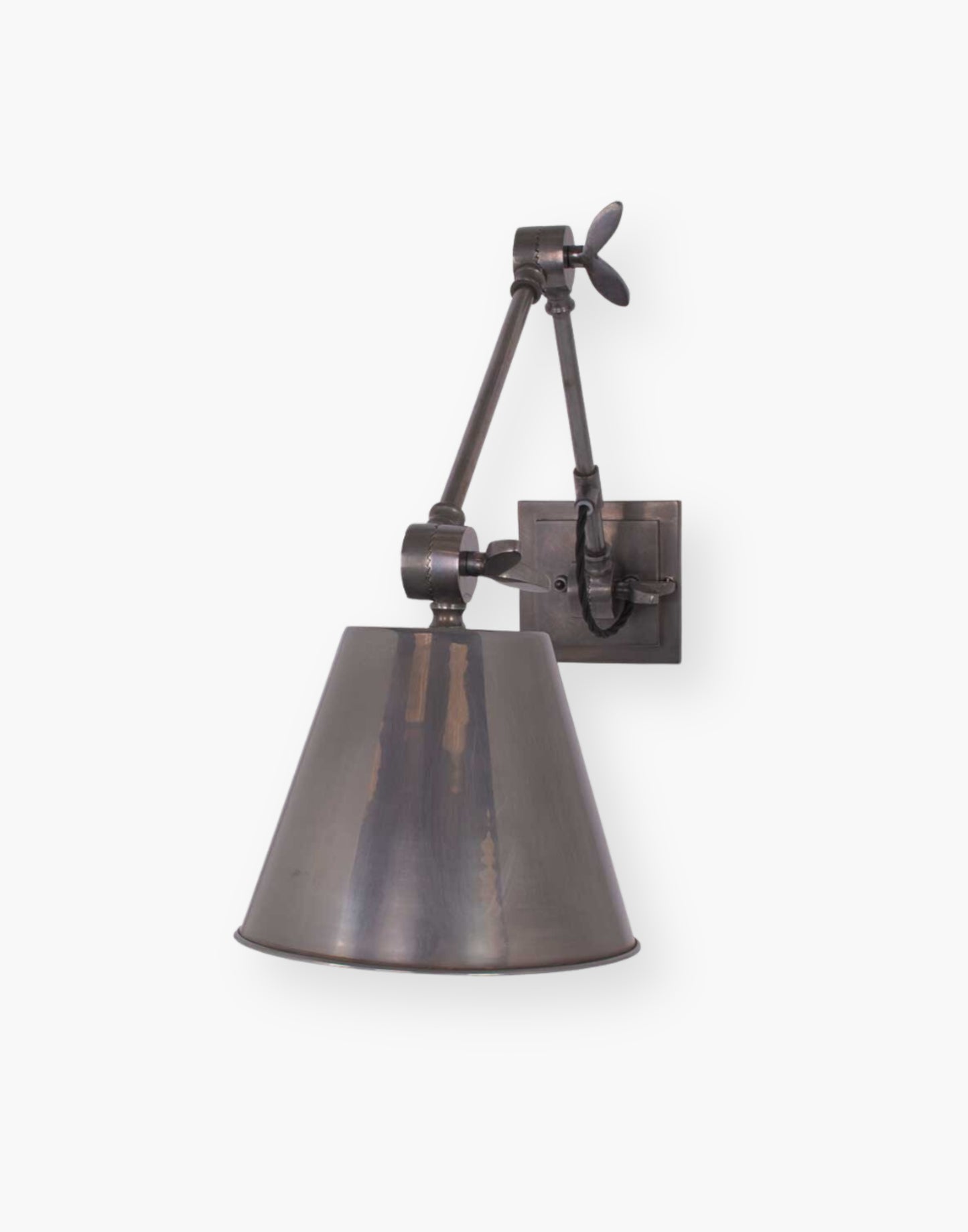 Library Double Adjustable Wall Light