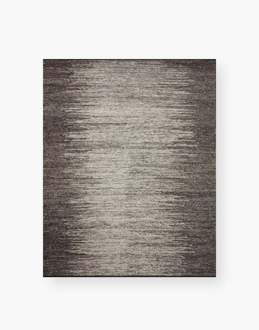 Hand Knotted Rug with Bark and Natural Colors.