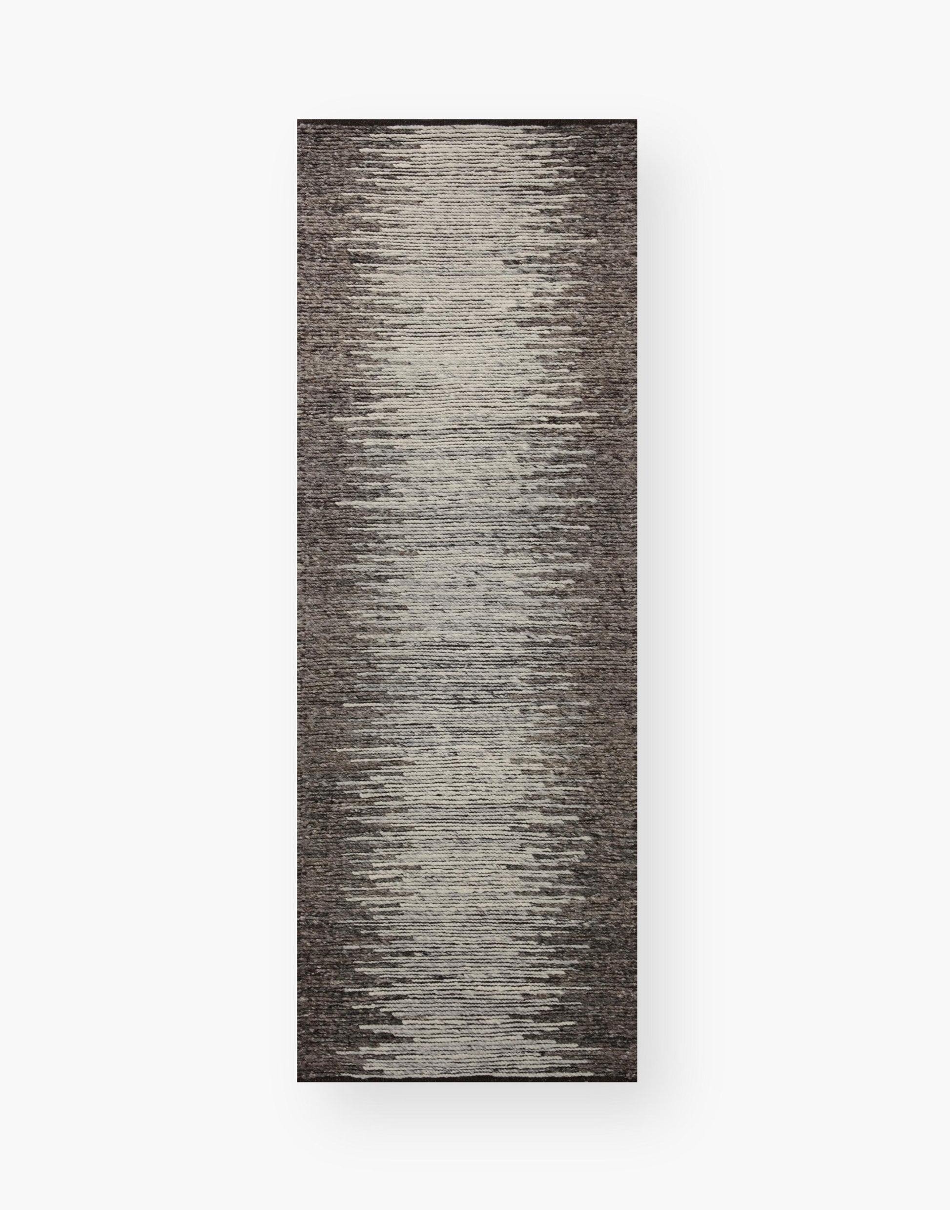 Hand Knotted Rug with Bark and Natural Colors.