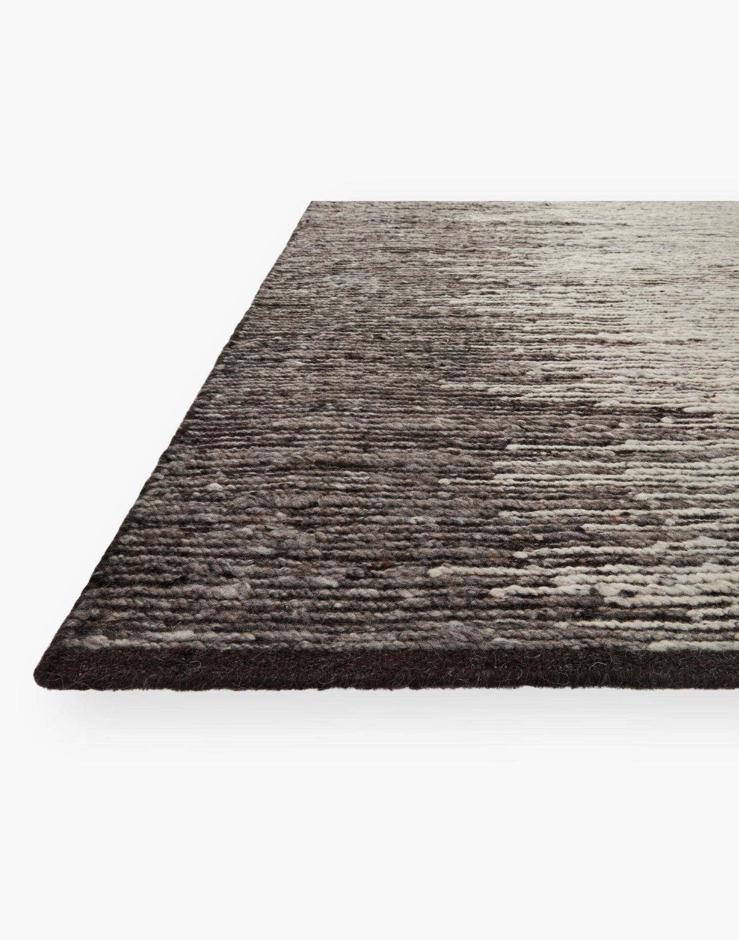 Hand Knotted Rug with Bark and Natural Colors.