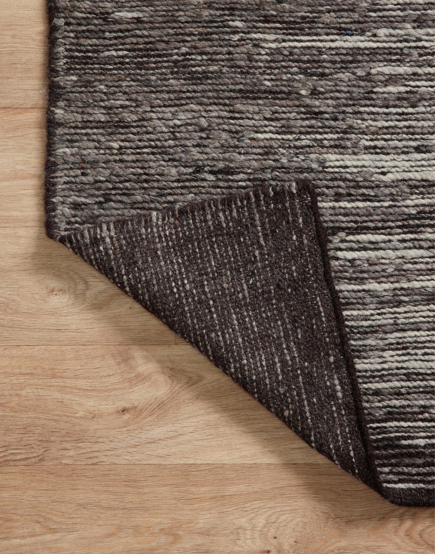 Hand Knotted Rug with Bark and Natural Colors.