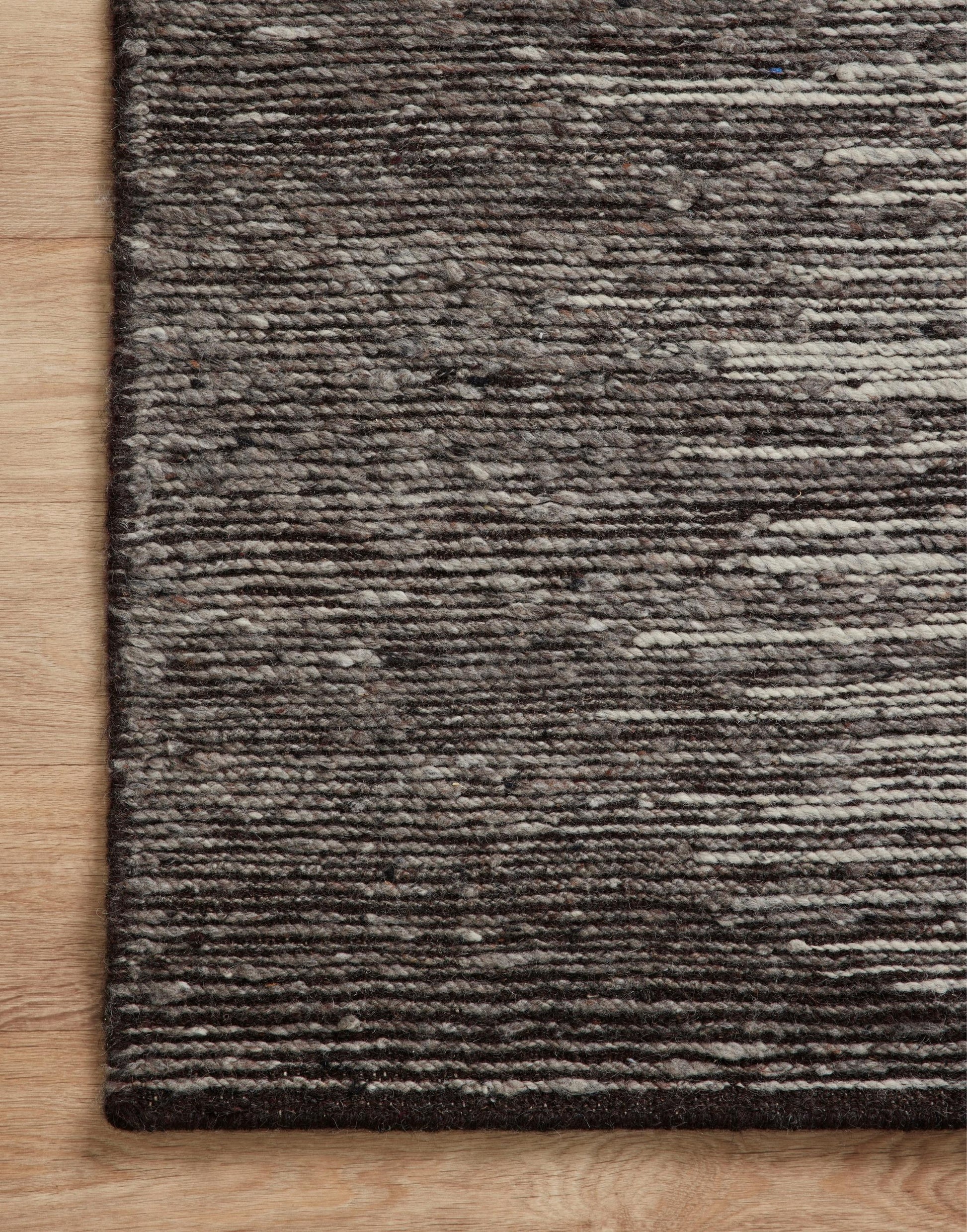 Hand Knotted Rug with Bark and Natural Colors.