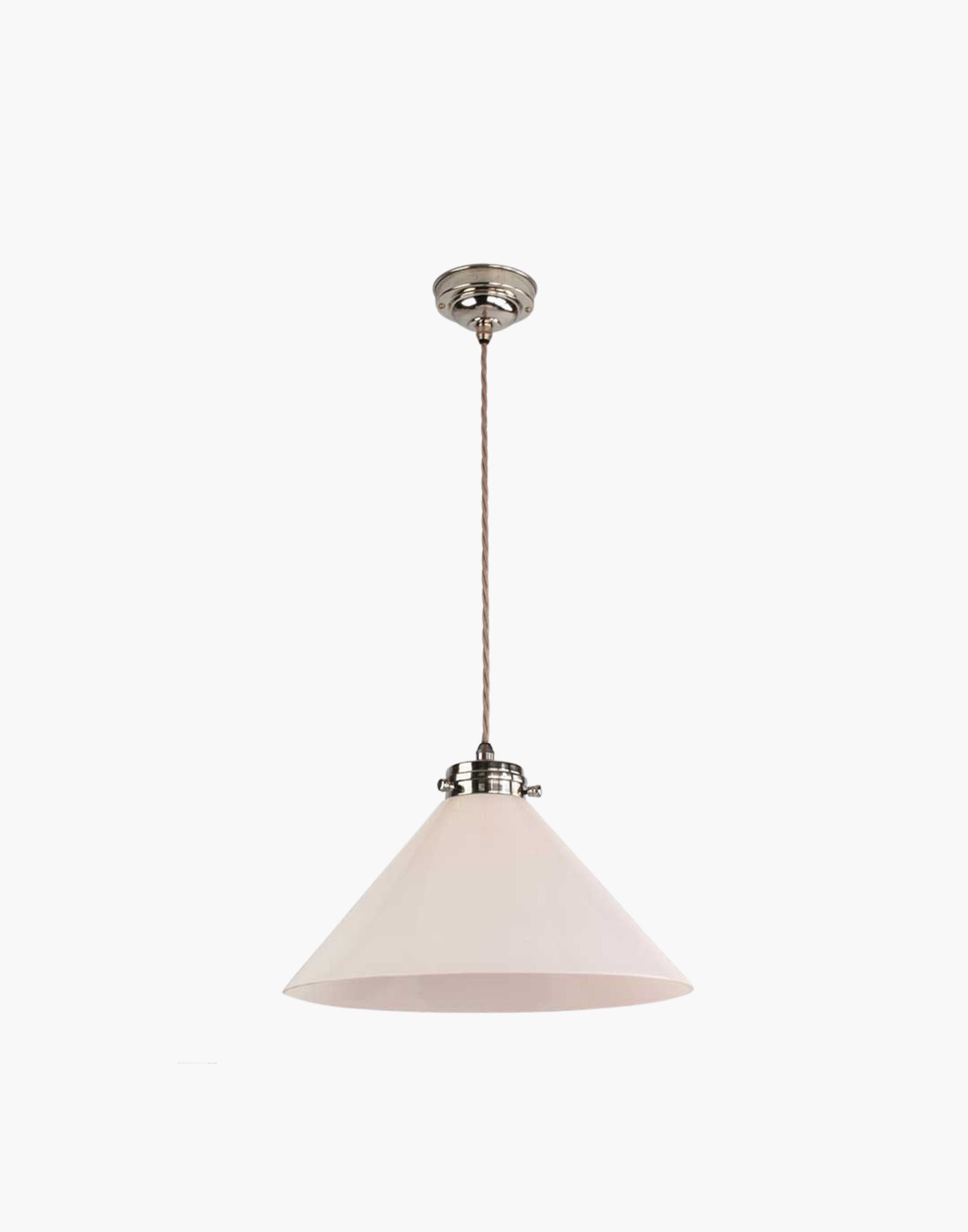 Linacre Pendant with Opal Glass | Large
