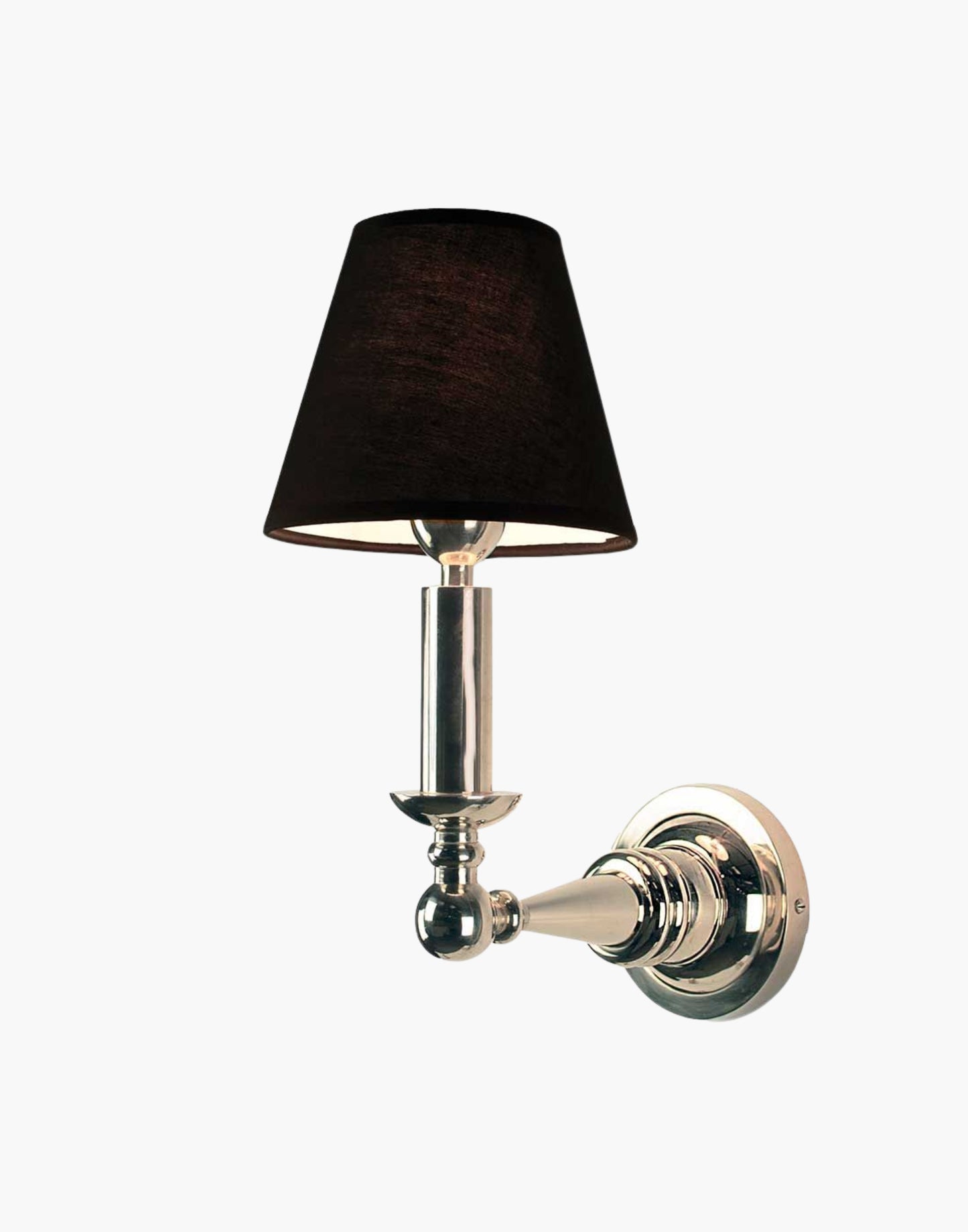 Dining Light in heavy machined brass, Art Deco nautical wall light inspired by 1926 SS Columbus ocean liner, available with or without shade.