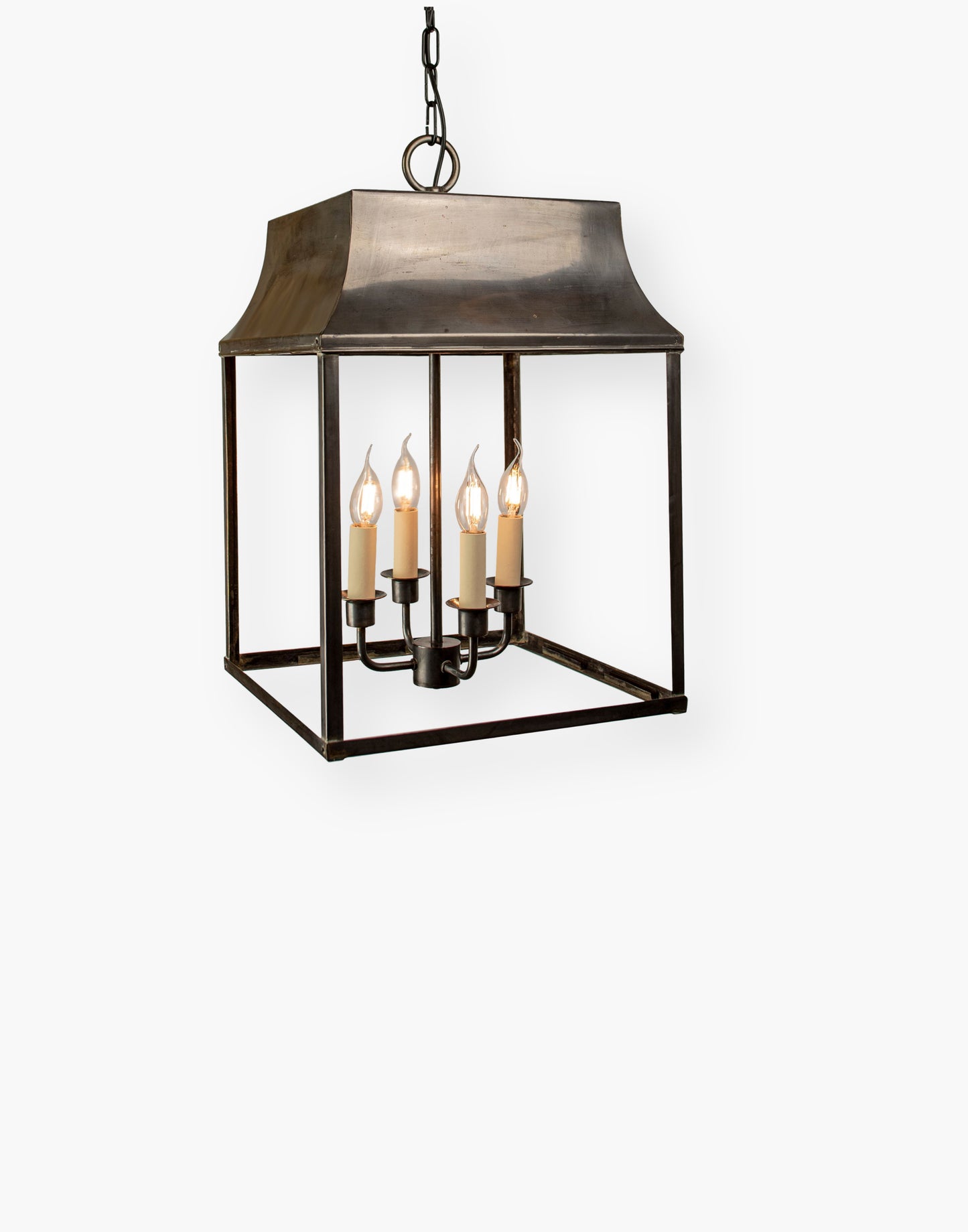 Brass hanging lantern, French farmhouse lighting, large foyer lantern, European style pendant lantern, brass entrance hall light, porch lantern lighting, kitchen island lantern, luxury traditional lighting fixture.