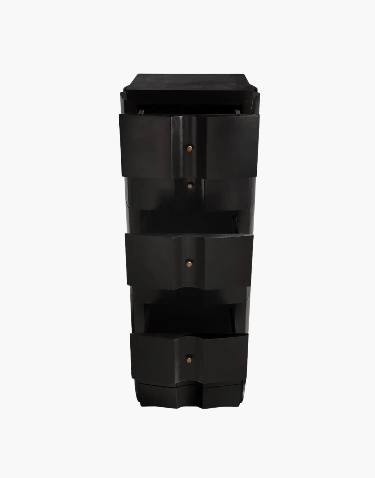 tallboy chest with tall narrow silhouette and clean modern design