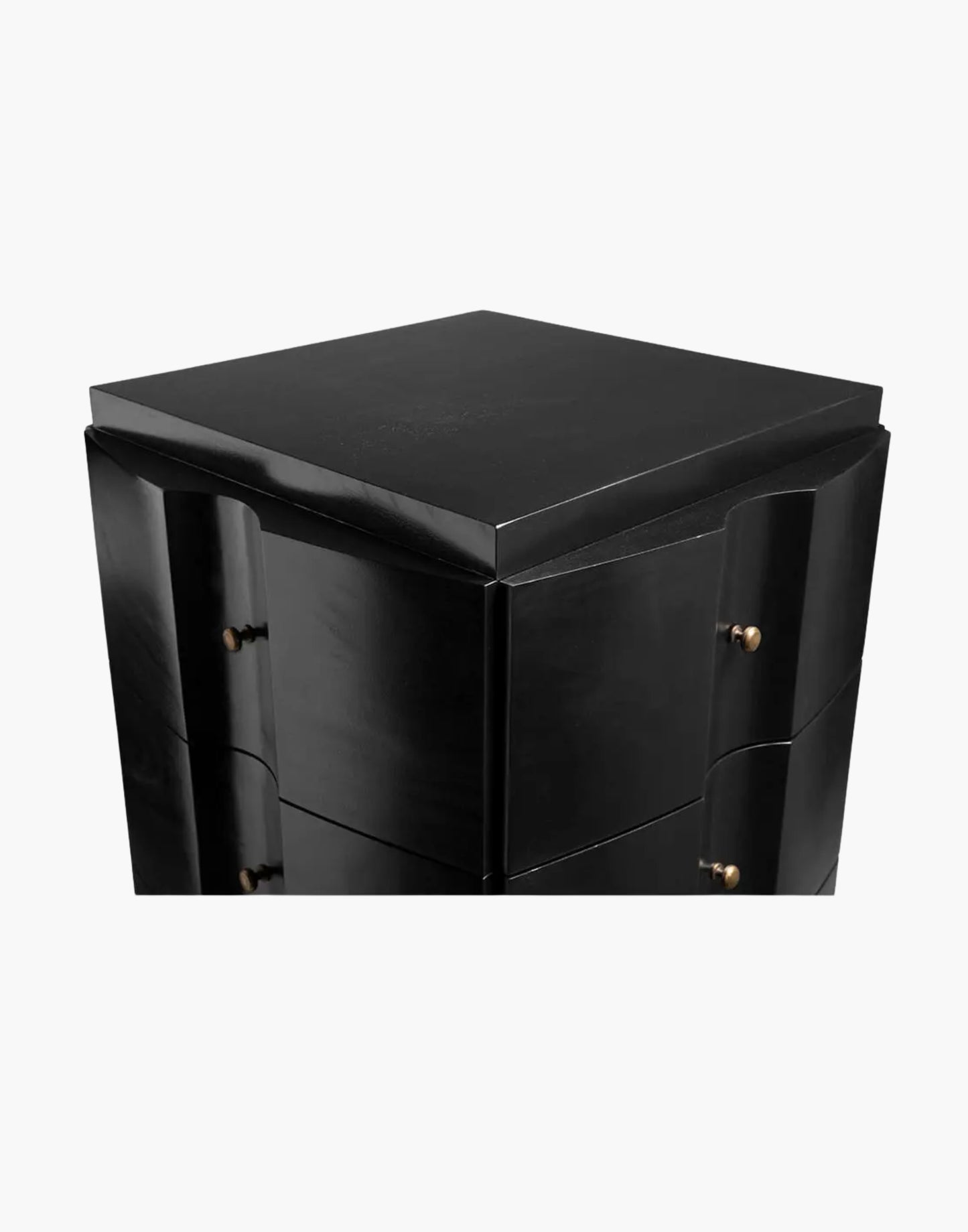 tallboy chest with tall narrow silhouette and clean modern design