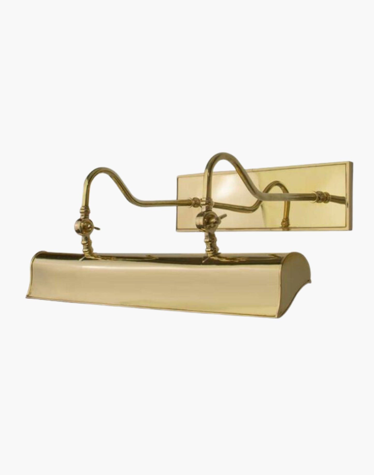 Blenheim 24″ Trough Picture Light | Solid Brass | Adjustable Banjo Joints | Handcrafted Period Lighting | Inspired by Blenheim Palace | Enhance Artwork | Timeless Elegance