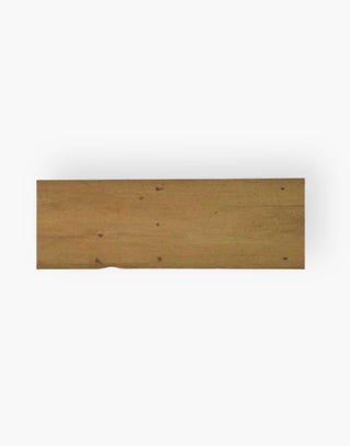 Teak wood with bleach finish bench
