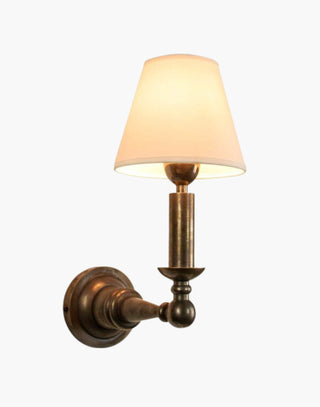 Old Antique Finish with Ivory Shade Steamer Dining Light: Deco Nautical brass fixture inspired by SS Columbus ocean liner.
