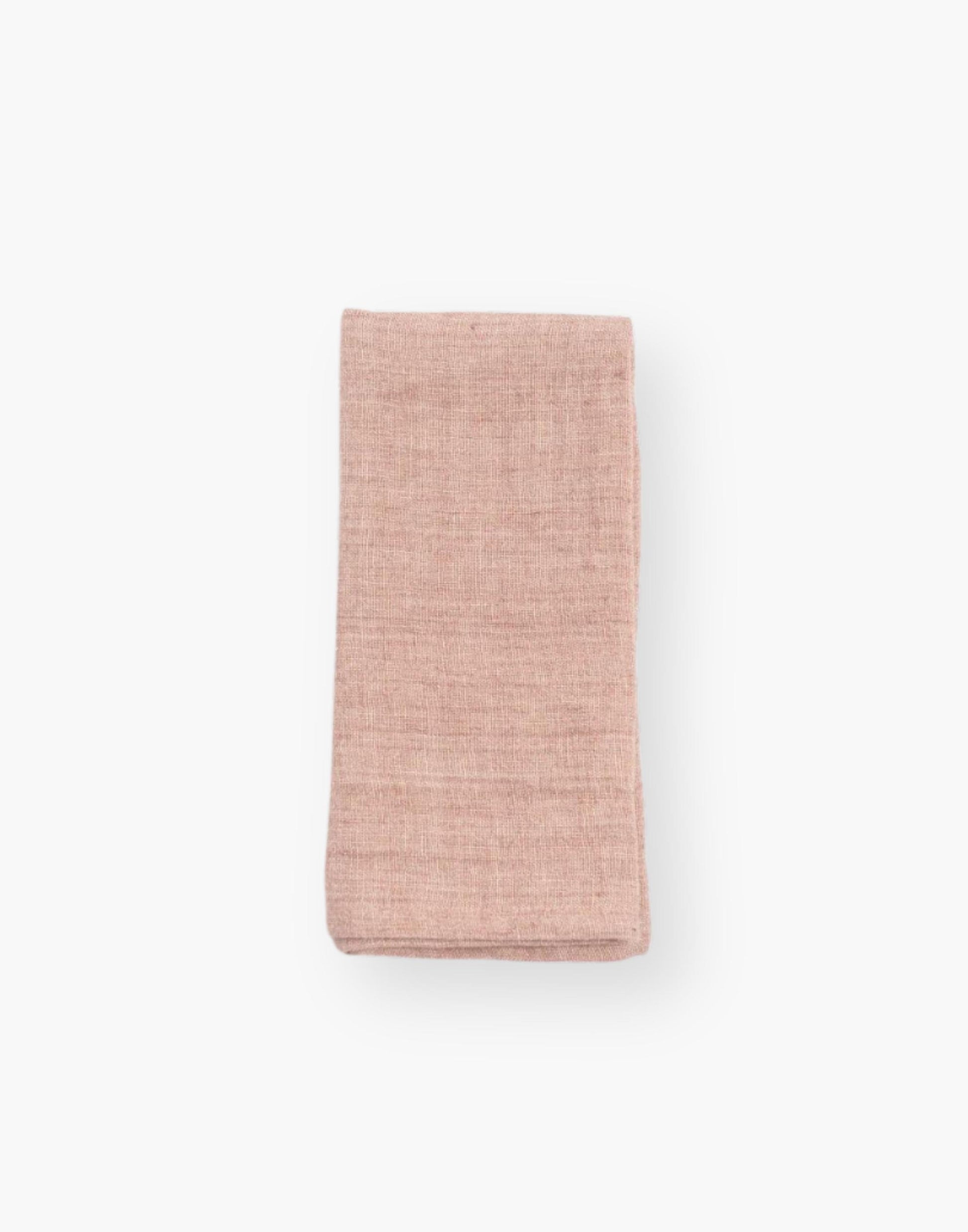Timeless Stone Washed Linen Dinner Napkins - 100% Belgian Flax - Ethically Crafted - 20x20 Inches - Modern Finished Edges