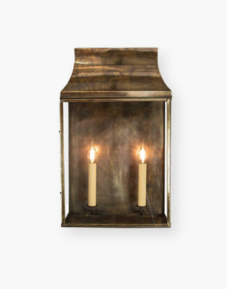 Wall Lantern in Solid Brass - Provincial French Style for Interior or Exterior - IP23 Rated