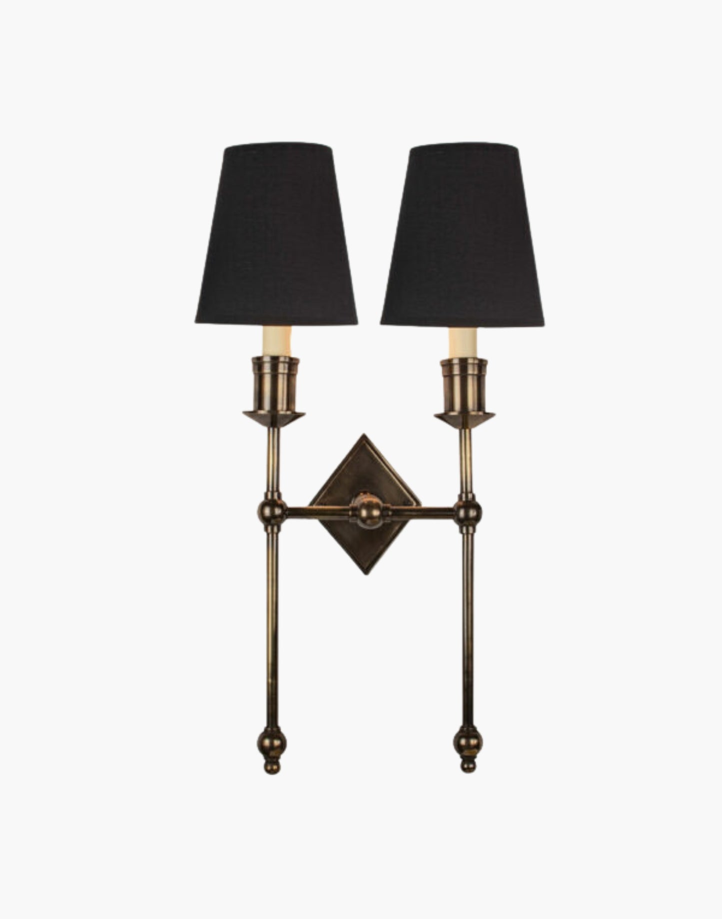 The Christina Twin Tall Wall Sconce