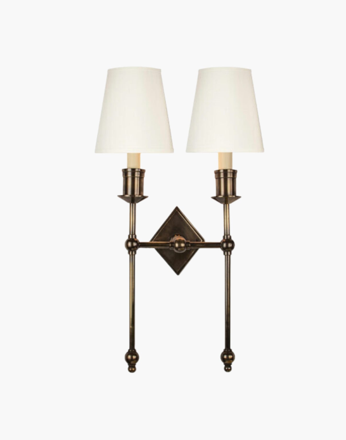 The Christina Twin Tall Wall Sconce