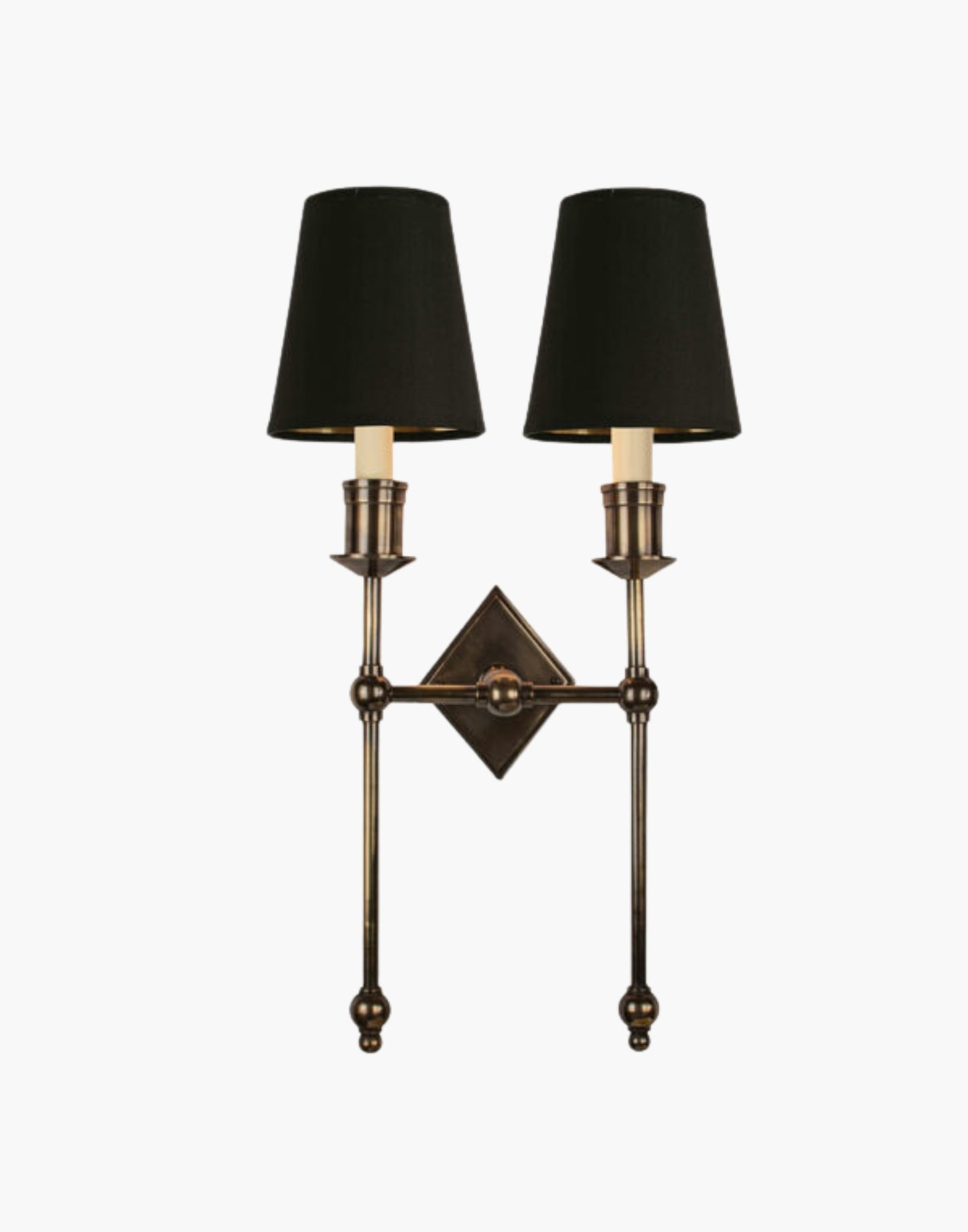 The Christina Twin Tall Wall Sconce