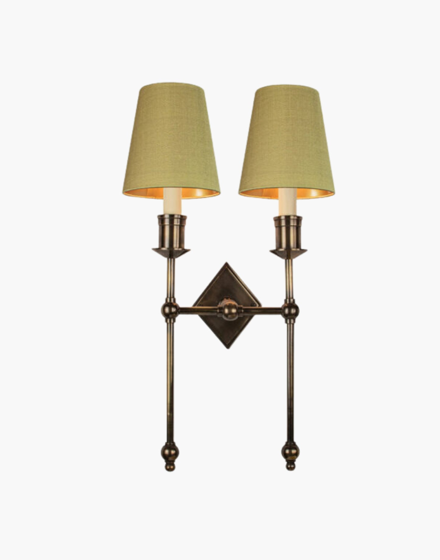 The Christina Twin Tall Wall Sconce