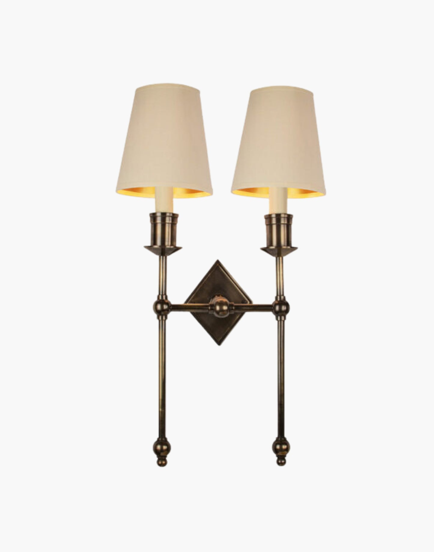 The Christina Twin Tall Wall Sconce