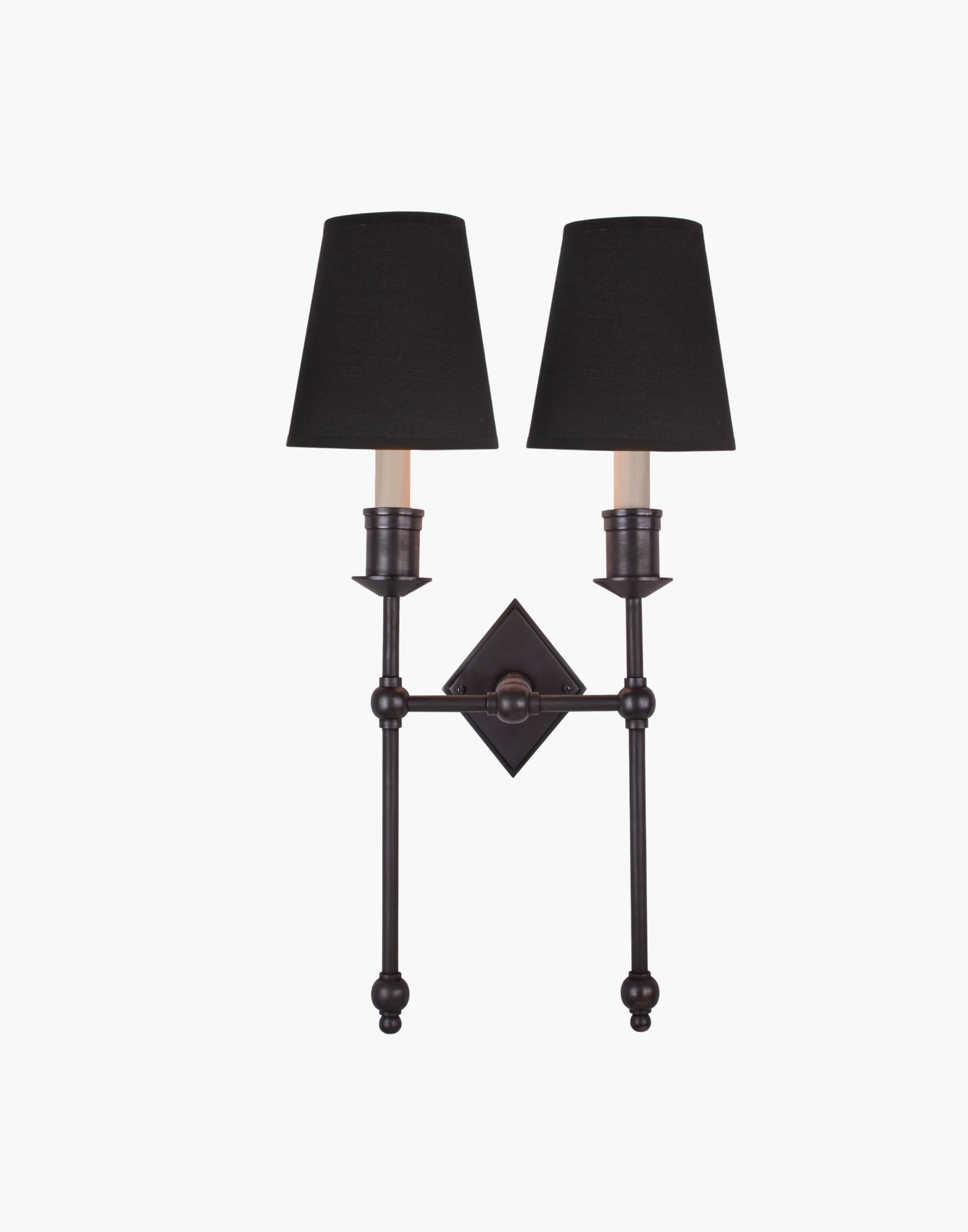 The Christina Twin Tall Wall Sconce