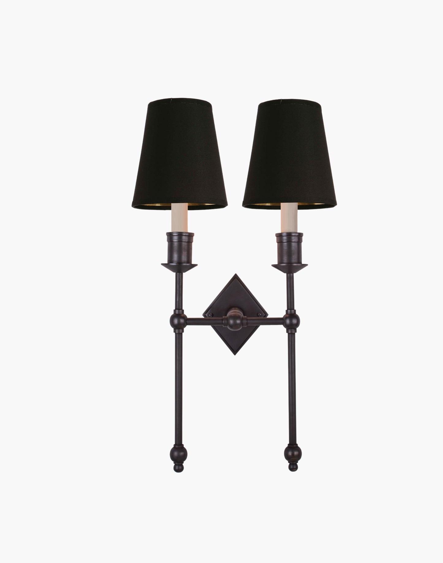 The Christina Twin Tall Wall Sconce