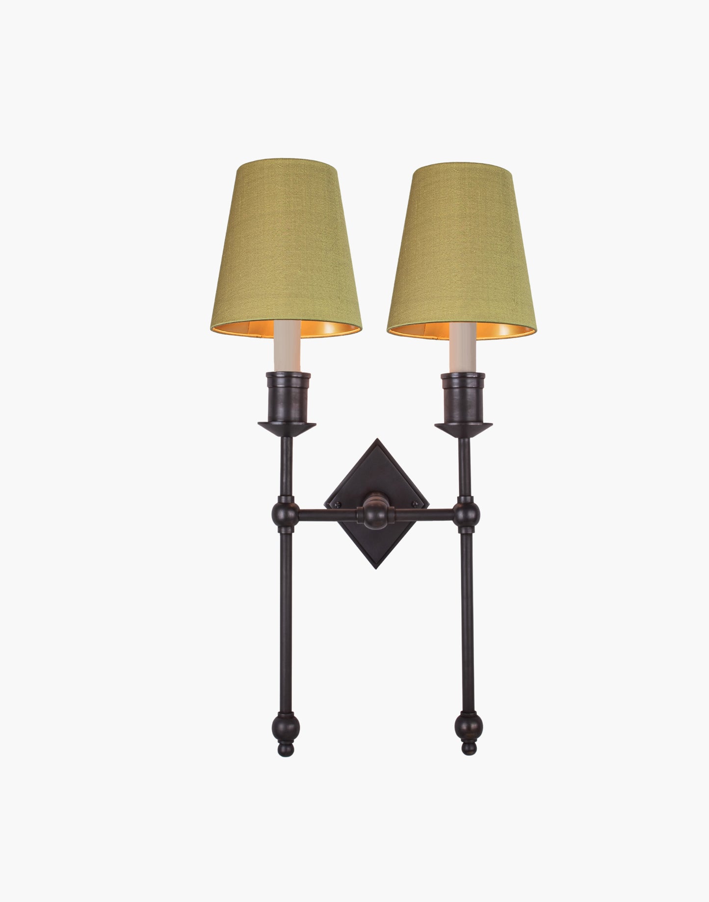 The Christina Twin Tall Wall Sconce