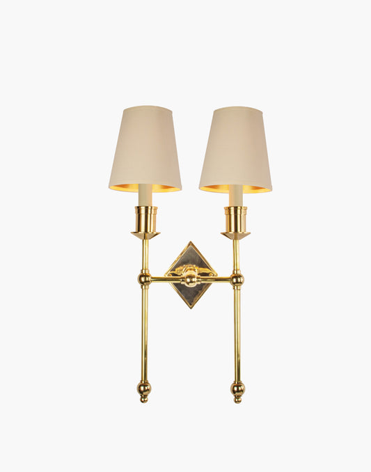 The Christina Twin Tall Wall Sconce