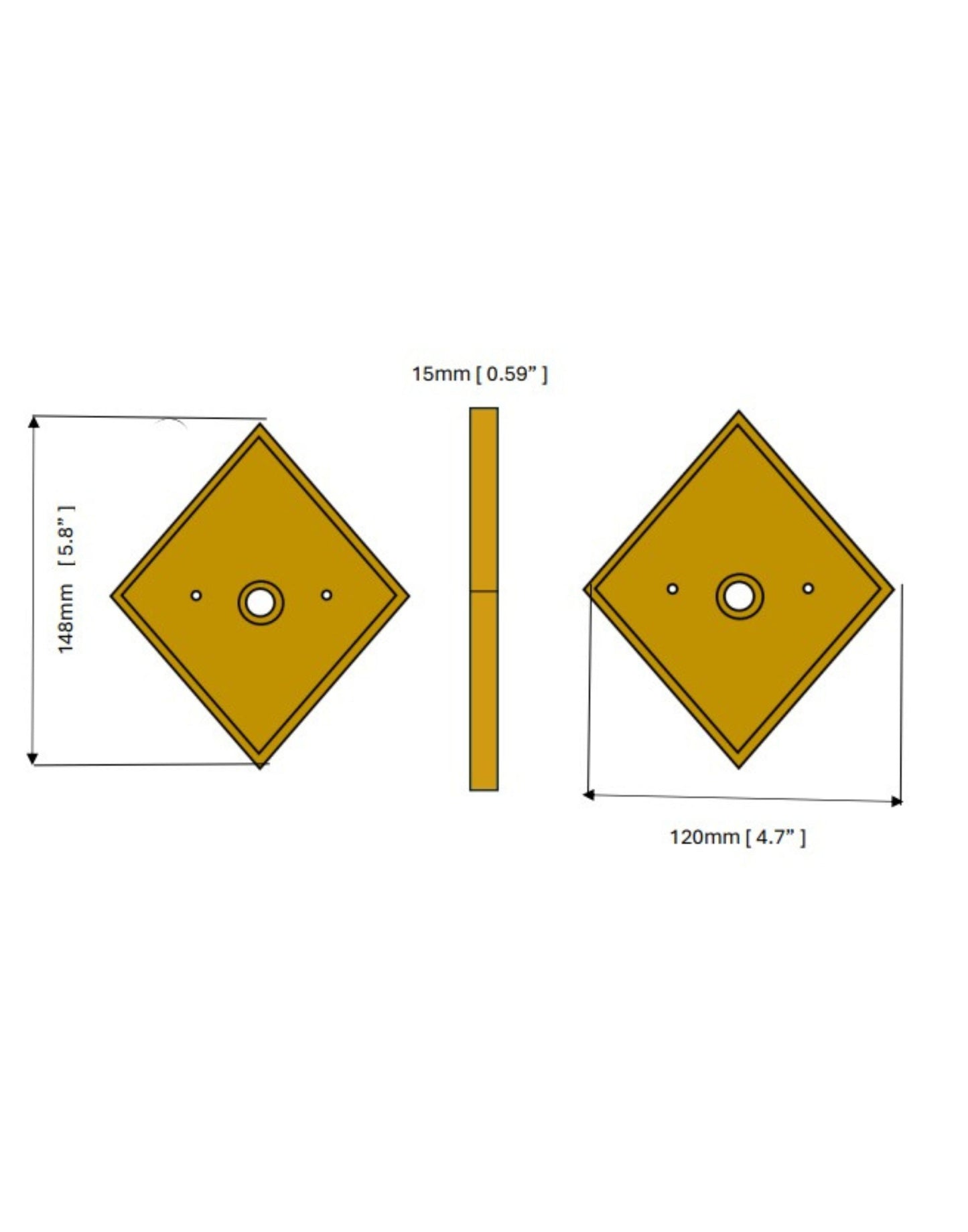 The Christina Wall Sconce Backplate
