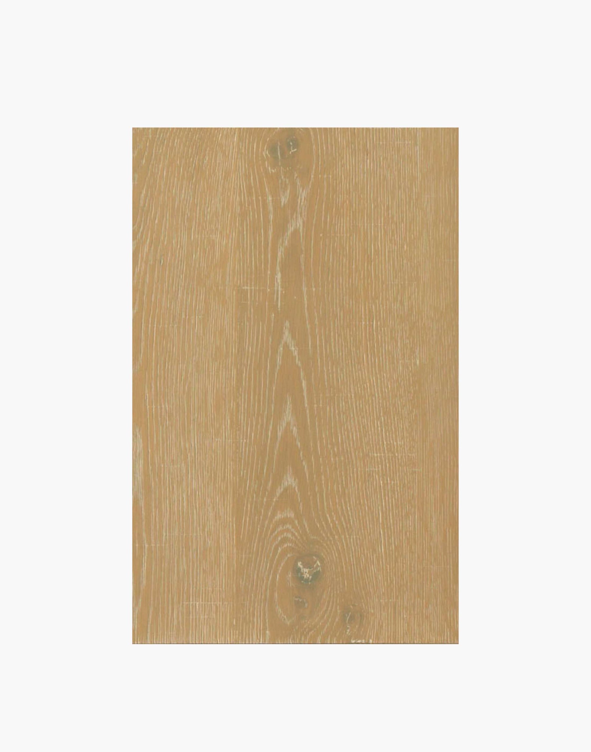 Woden oak side table - limewash finish