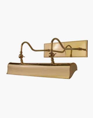 Blenheim 24″ Trough Picture Light | Solid Brass | Adjustable Banjo Joints | Handcrafted Period Lighting | Inspired by Blenheim Palace | Enhance Artwork | Timeless Elegance